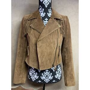 Cowgirl Princess Woman’s Leather Jacket Preppy Indie Western 165/84A Vero Moda S